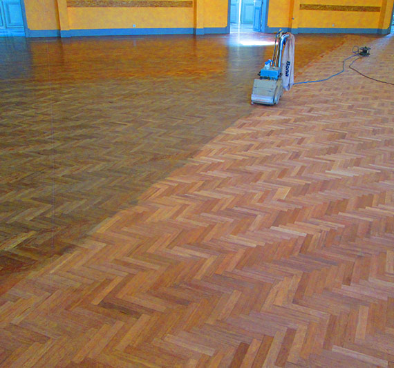 Pose de parquet sur chauffage par le sol